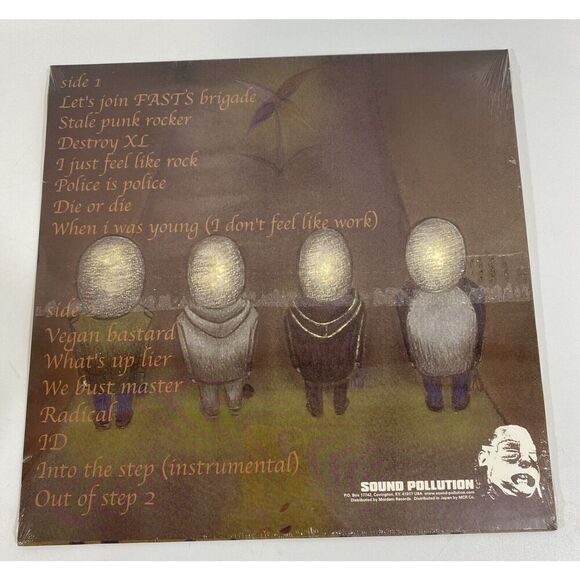 Fasts Self Titled 2003 Vinyl LP Record Hardcore Punk Thrash Metal Garage Band - Picture 2 of 4